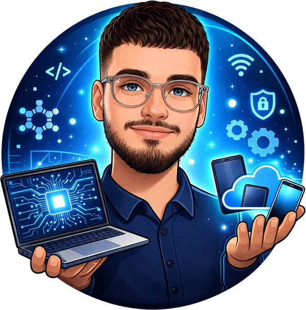 Thibaut, technicien REP INFO SERVICES